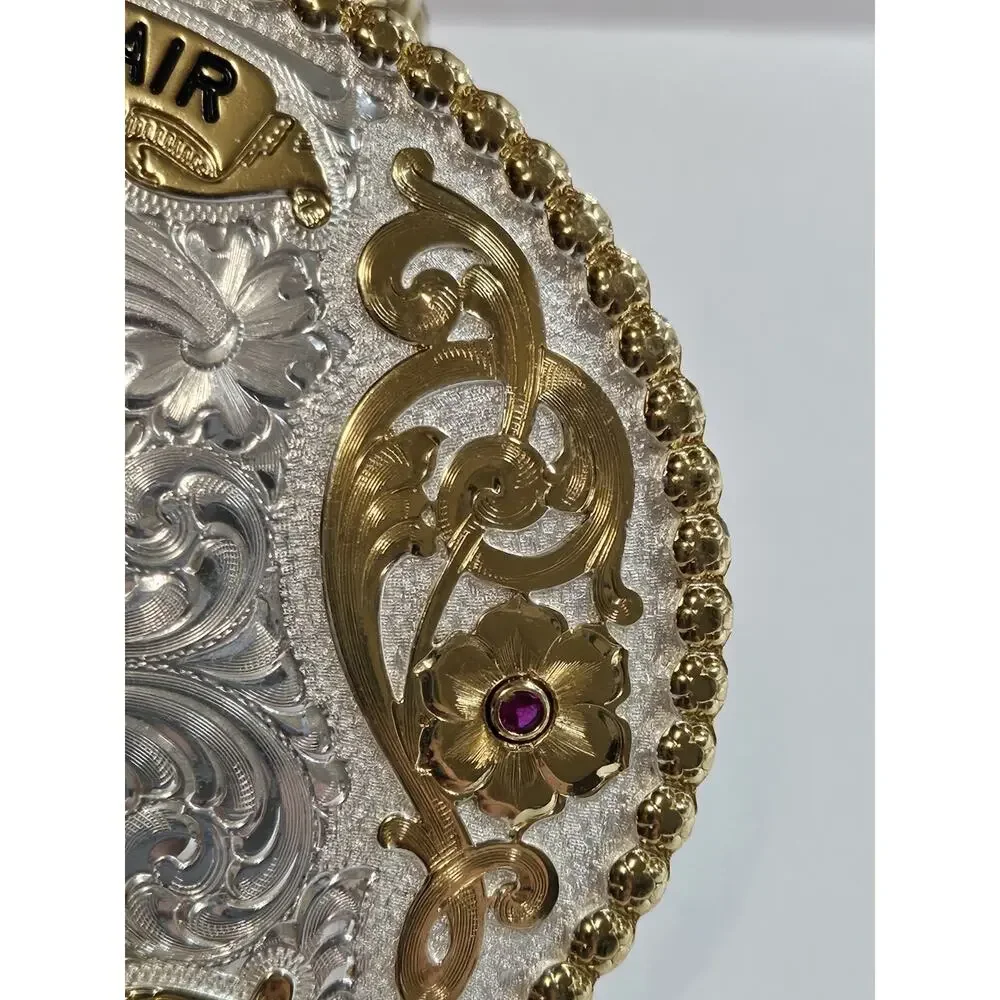 Montana Silversmith 1999 Teton County Fair Trophy Buckle